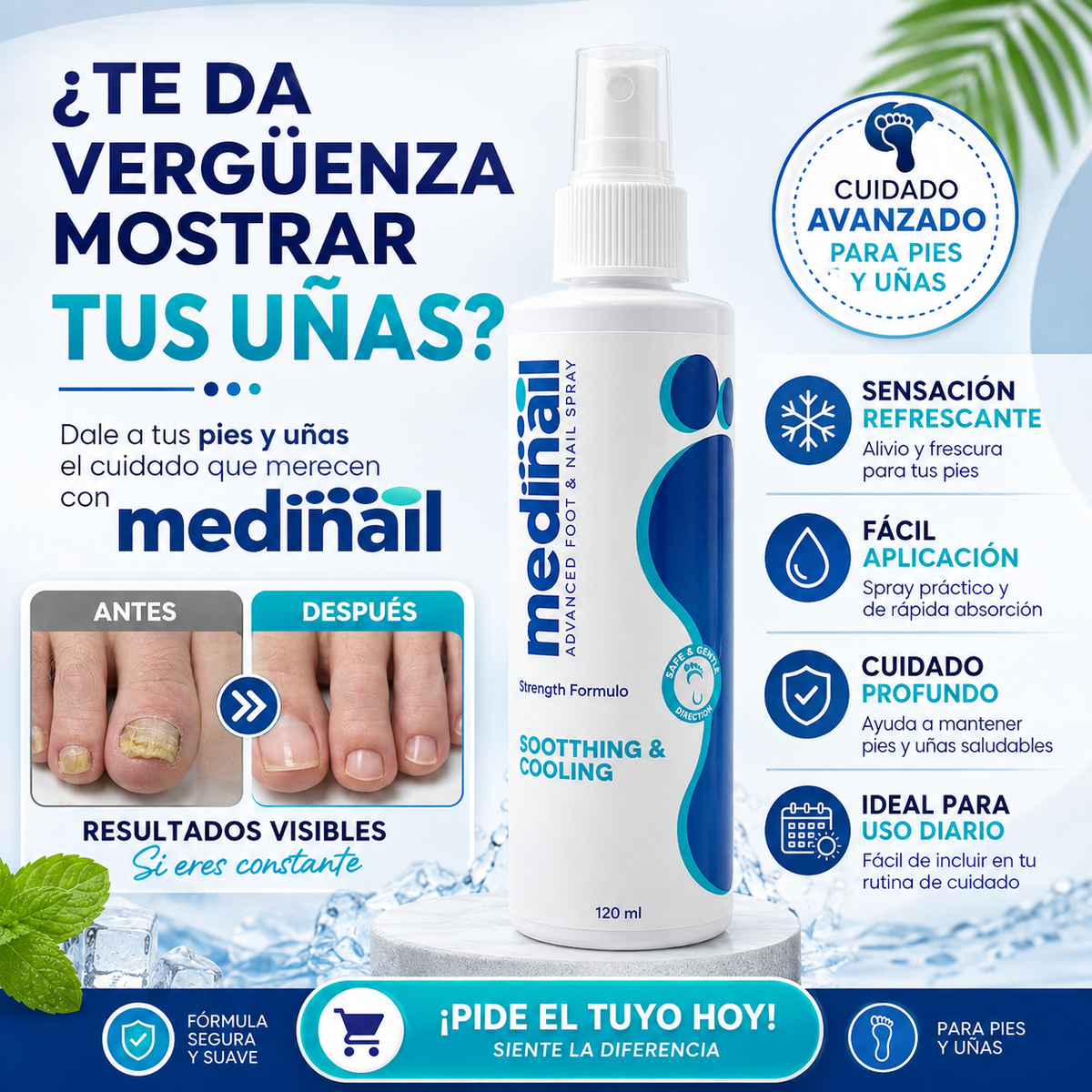 Medinail | Pies Sanos, Uñas Hermosas